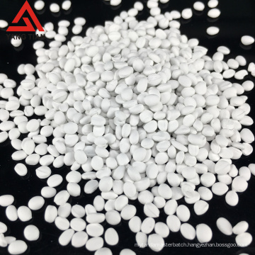 Plastic Pellet  Virgin PE/ PP Granules White Masterbatch TiO2 for Blowing Film injection molding